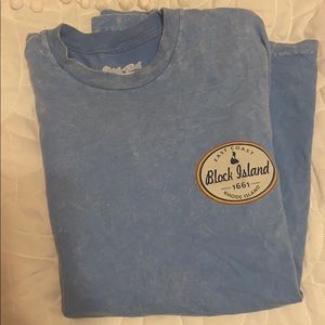 Cool blue tee